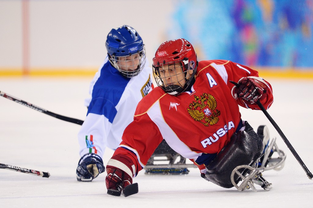 Russia recover from opening defeat to boost qualification hopes at IPC Sledge Hockey World Championships
