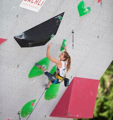 Pilz and Garnbret to renew rivalry at IFSC World Cup in Briançon