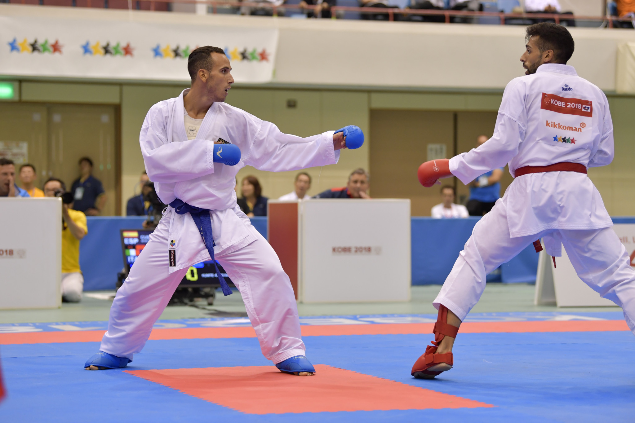 Elimination and repechages in six kumite categories took place today ©FISU