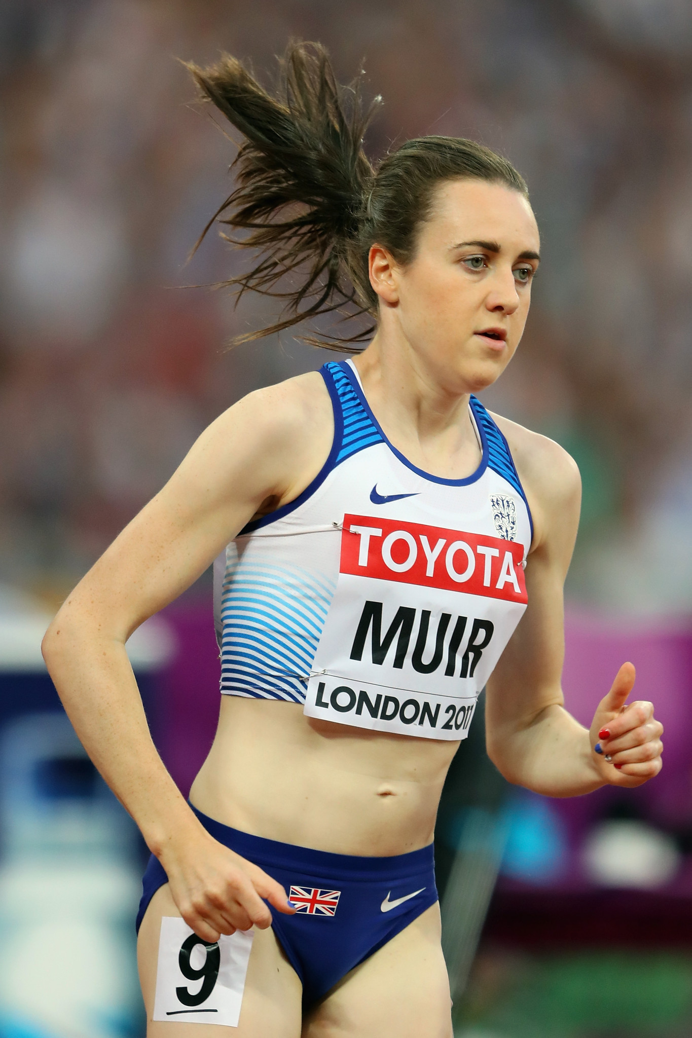 Laura Muir has Zola Budd's Britsh mile record in mind again this weekend in London ©Getty Images  
