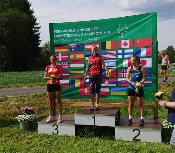 Norway's Marie Olaussen came out on top in the women's long-distance race ©WUOC2018/Twitter