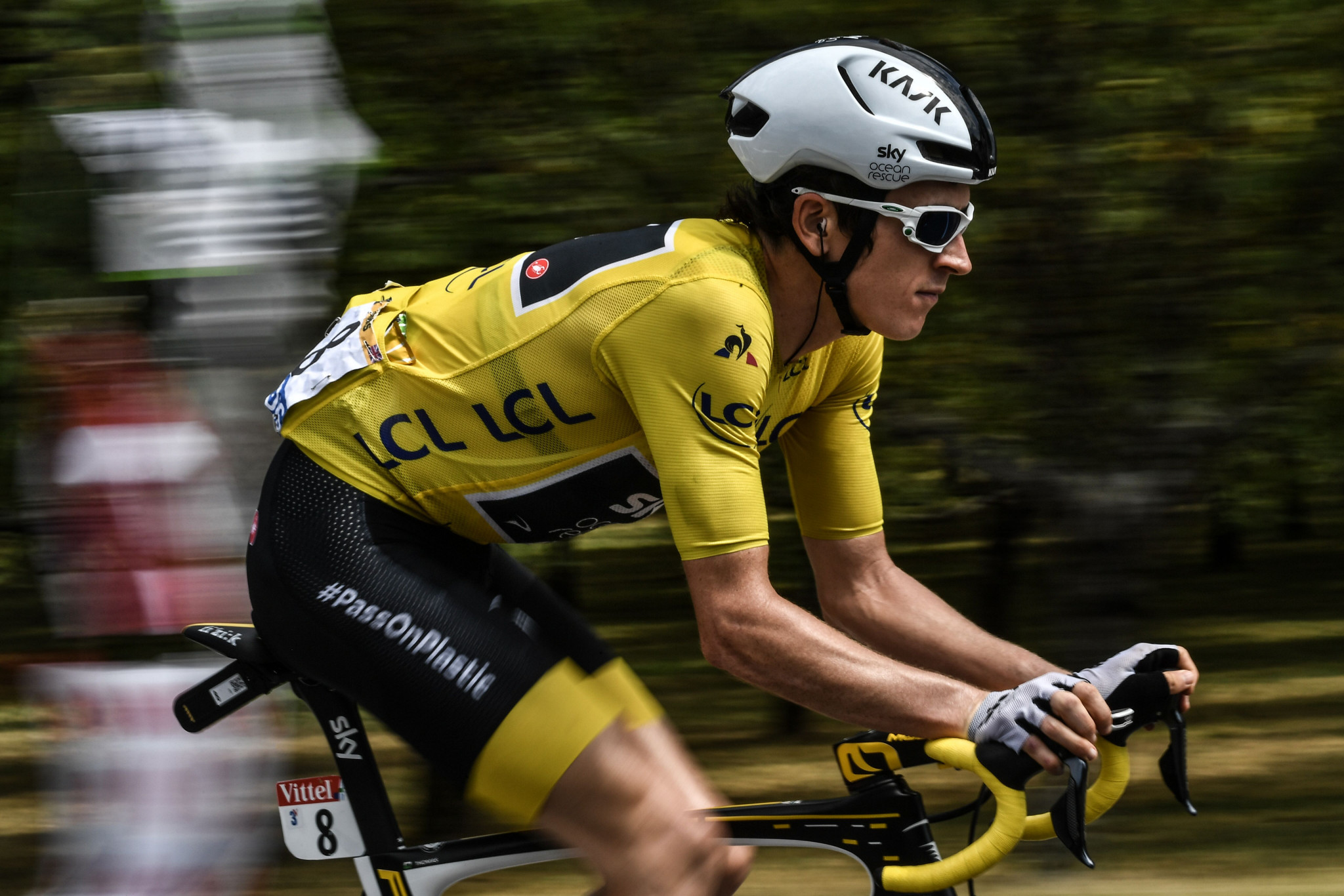 Geraint Thomas remains in the yellow jersey  ©Getty Images
