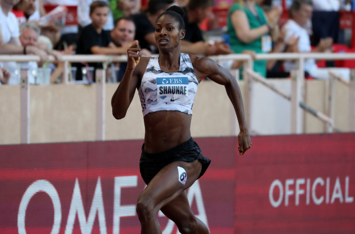 Olympic 400m champion Shaunae Miller-Uibo was pushed to her first sub 49-second time in a compelling race with 20-year-old Salwa Eid Naser of Bahrain at the Monaco Diamond League meeting ©Getty Images  