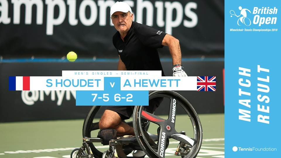 Mixed day for hosts on day delayed by rain at British Wheelchair Tennis Open