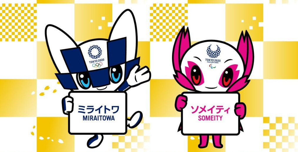 Miraitowa and Someity have been unveiled as the names of the Tokyo 2020 Olympic and Paralympic Games mascots ©Tokyo 2020