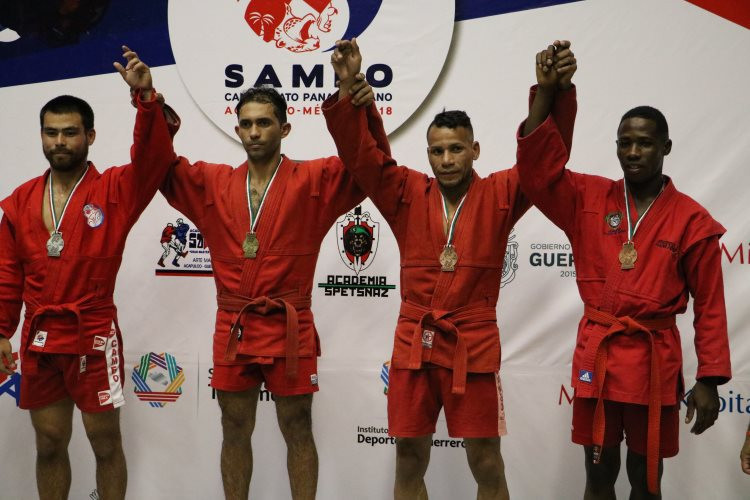 Dominican Republic claim five gold medals on opening day of Pan American Sambo Championships