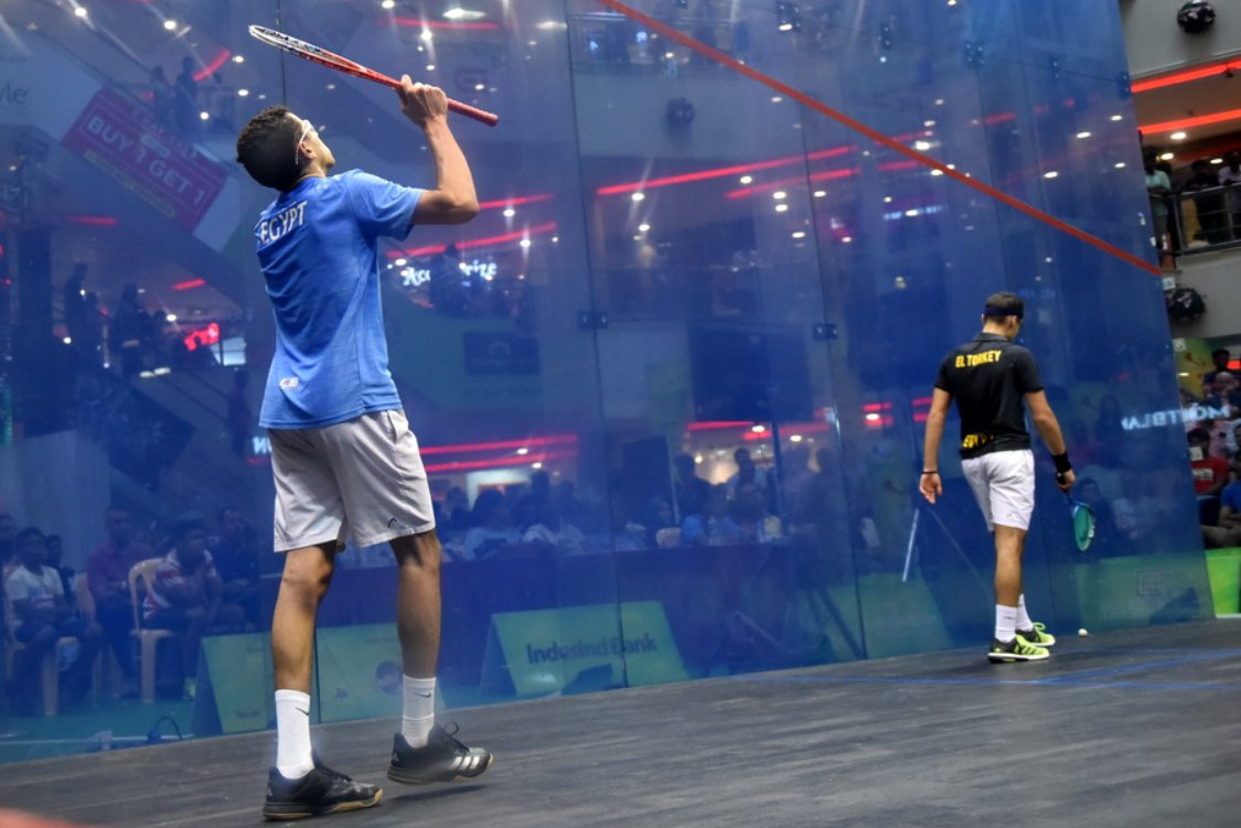 Top seed Marwan Tarek is through to the men's final at the World Junior Individual Squash Championships in Chennai in India ©WSF WorldJuniors/Twitter