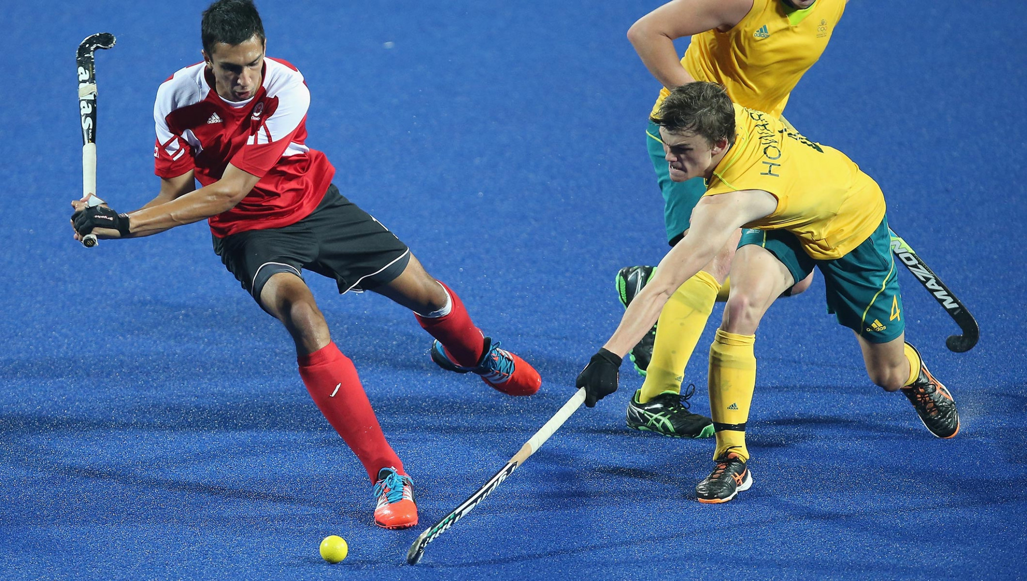 Australia's men won the gold medal when hockey 5s made its debut at the Youth Olympic Games in Nanjing in 2014 having also won at Singapore 2010 when the traditional version of the sport took place ©Getty Images