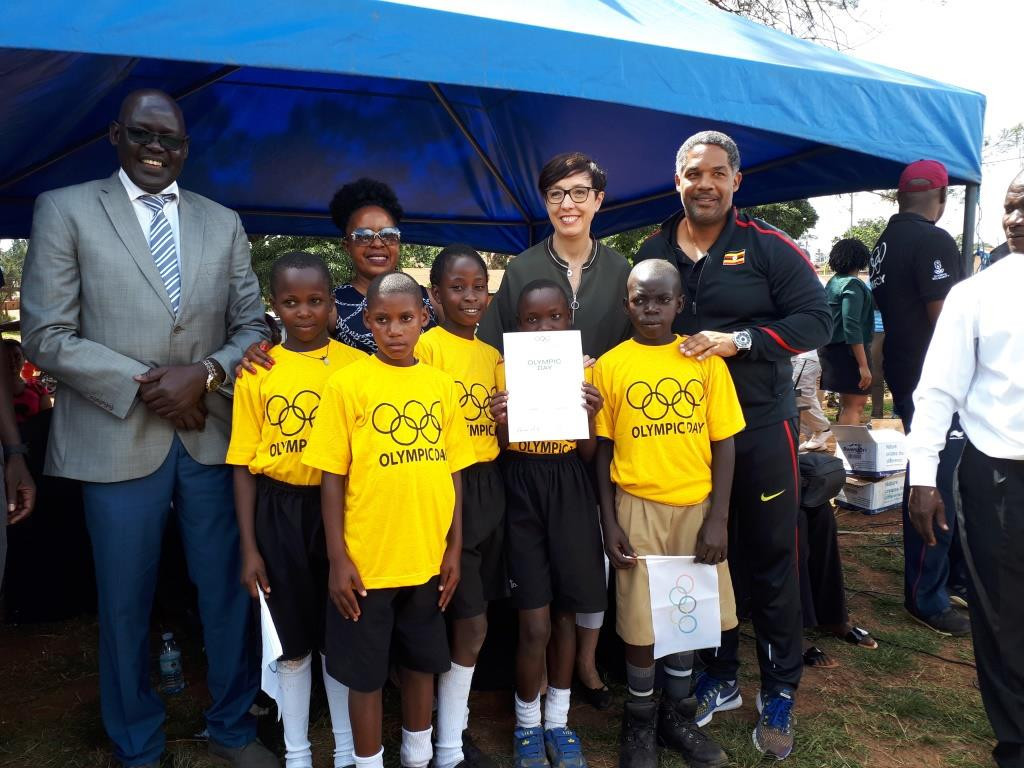 French Embassy promise Uganda Olympic Committee they will help build all-weather sports facilities