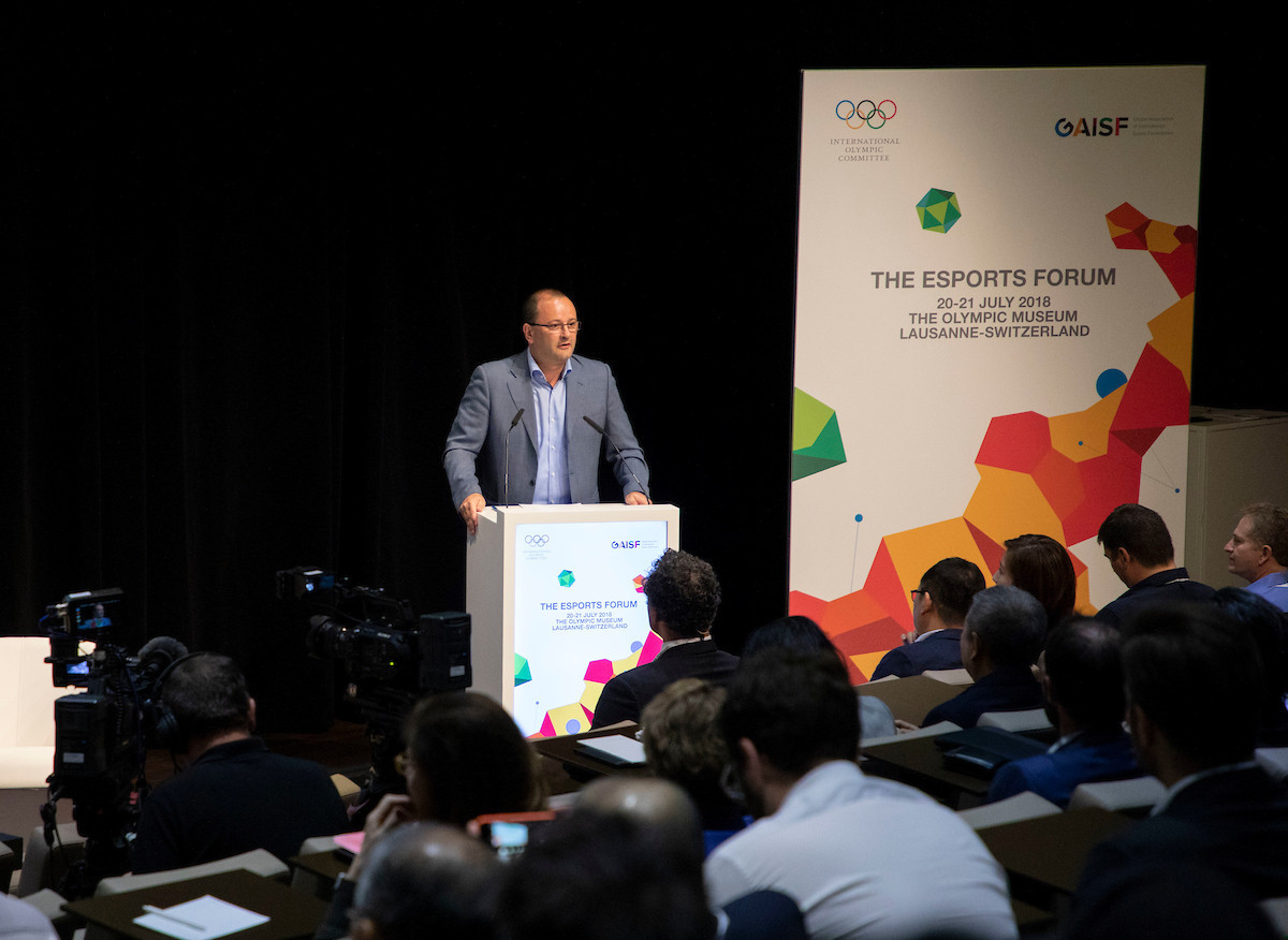 GAISF President and IOC member Patrick Baumann admitted that the first step towards greater collaboration between the Olympic Movement and the esports world had been taken ©IOC