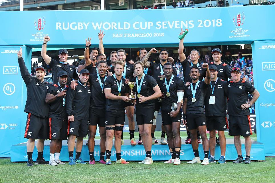 New Zealand complete Rugby World Cup Sevens double as men's team beat England in final