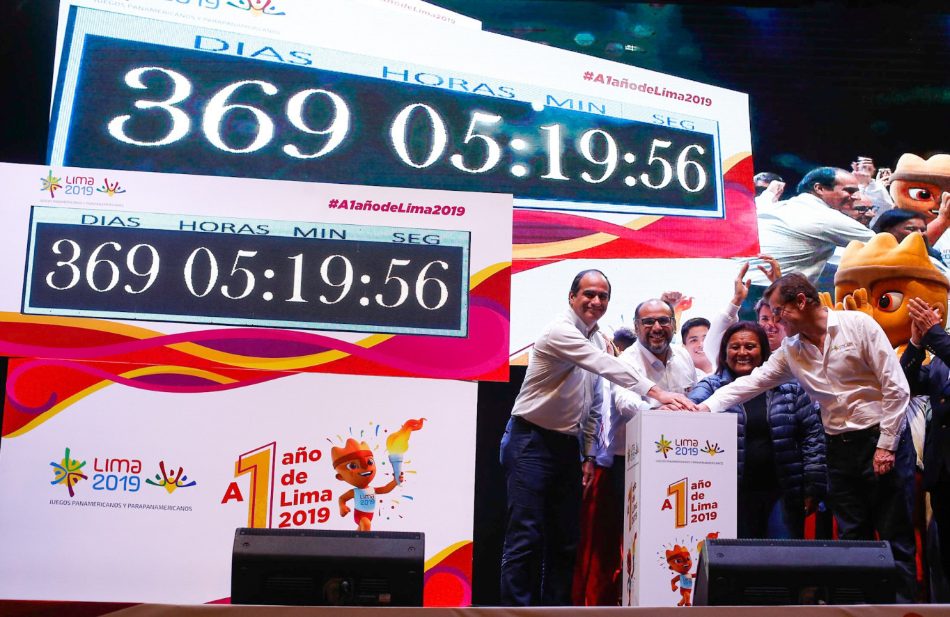 Peru celebrates one year to go until Lima 2019 Pan American Games