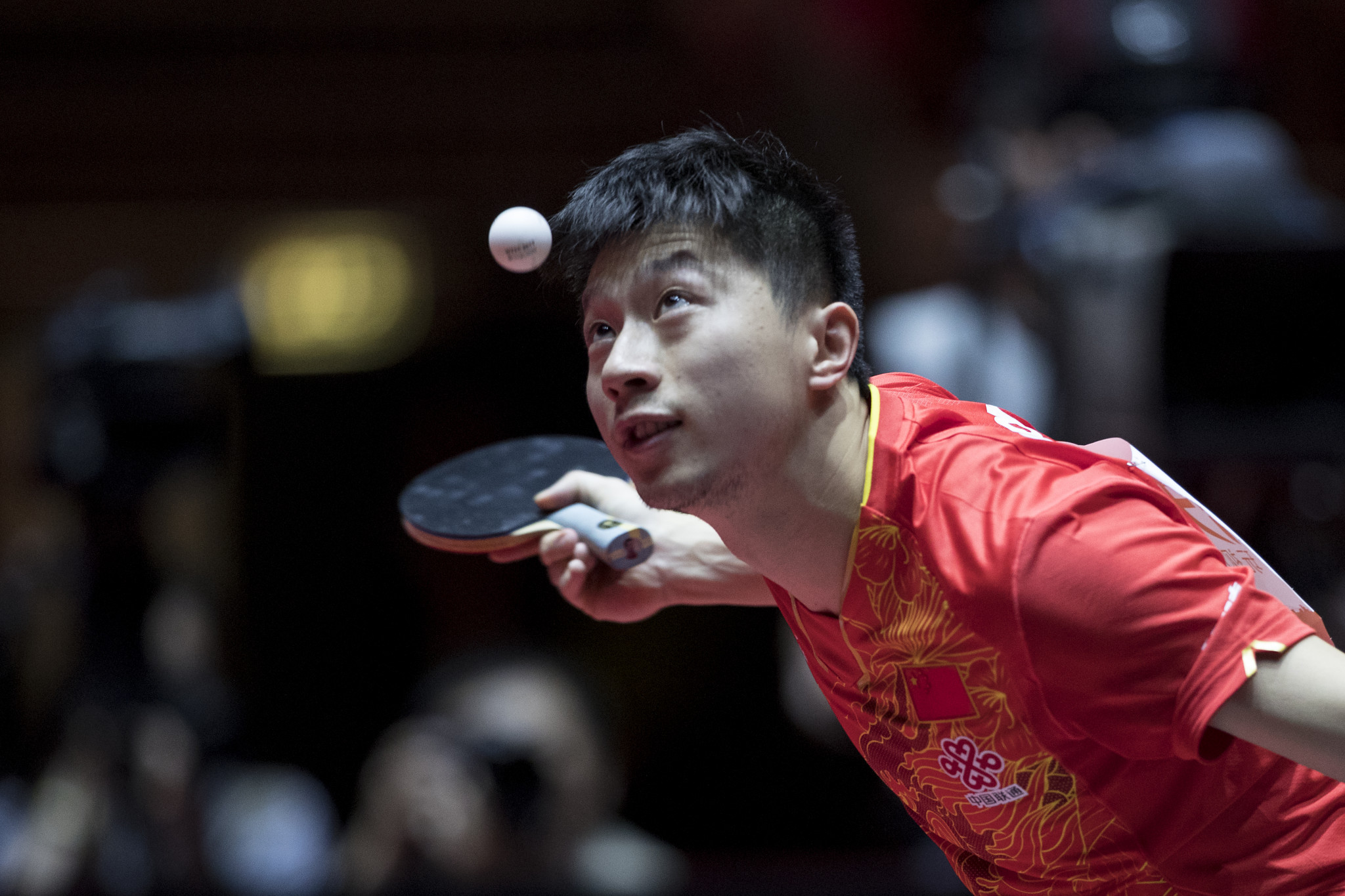 The 2017 World Table Tennis Championships took place in German city Düsseldorf, where China's Ma Long defended his men's singles title ©Getty Images