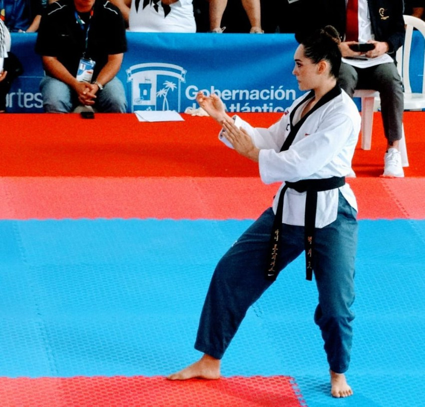 Mexico's Daniela Rodriguez called for poomsae taekwondo to be accepted onto the Olympic programme ©CONADE