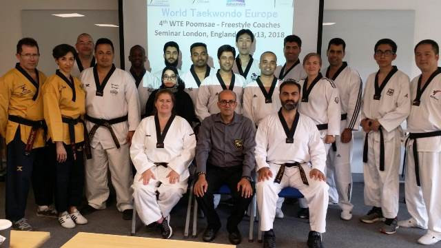 World Taekwondo Europe holds poomsae coaches seminar in London