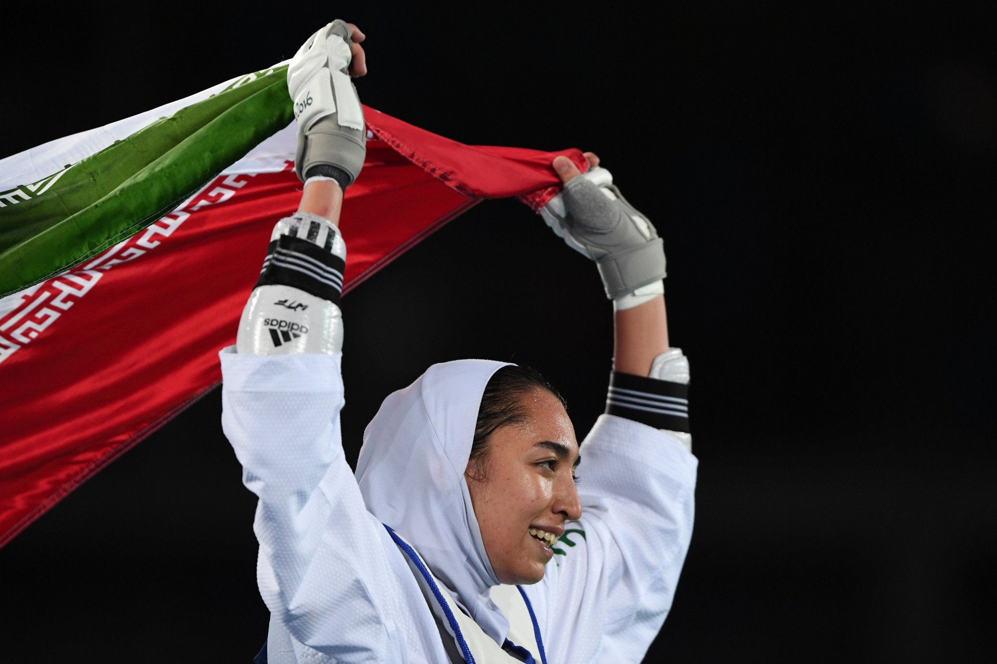 Kimia Alizadeh made history for Iran with her Olympic medal ©Getty Images