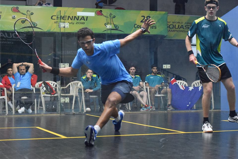 Top seeds Egypt win twice as team action begins at World Junior Squash Championships
