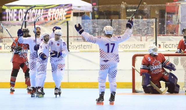 France into quarter-finals unbeaten as they seek to retain Inline Hockey men's world title