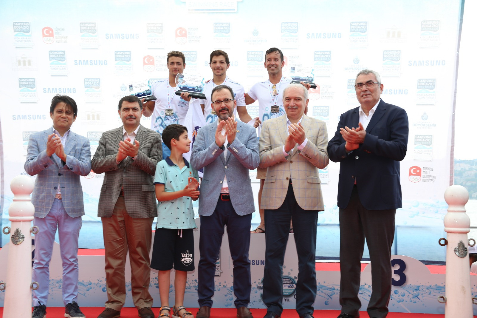 The winners of the race were congratulated by officials from both the Turkish Government and TOC ©TOC
