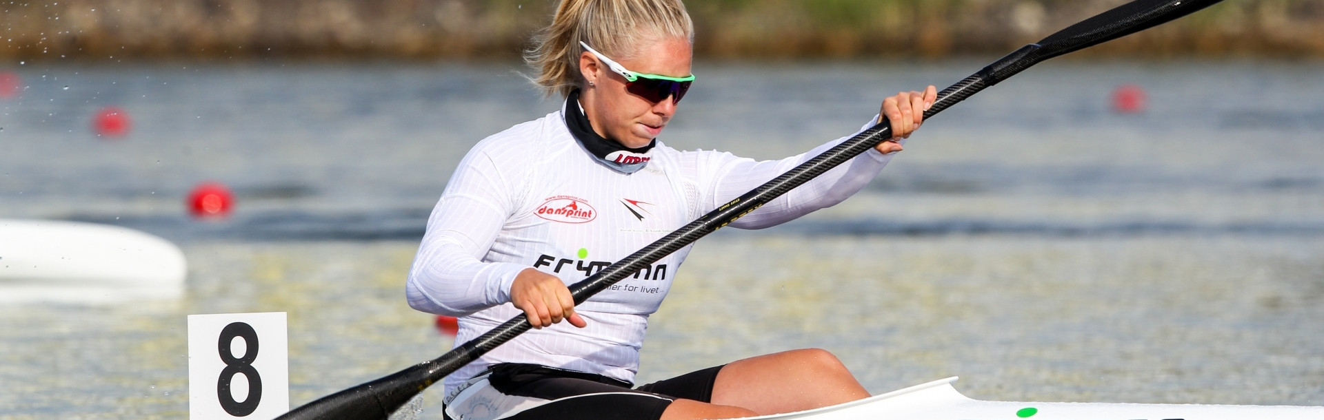 Olympic silver medalist Emma Jorgensen is hoping to challenge for a medal in the K1 500 metres, despite spending much of the year training to be a painter ©ICF