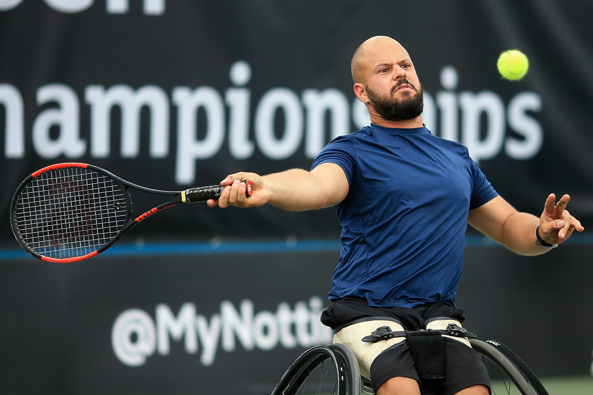Wimbledon Wheelchair Tennis singles champion Stefan Olsson has cruised into the quarter-finals at the ITF Belgian Open ©Getty Images