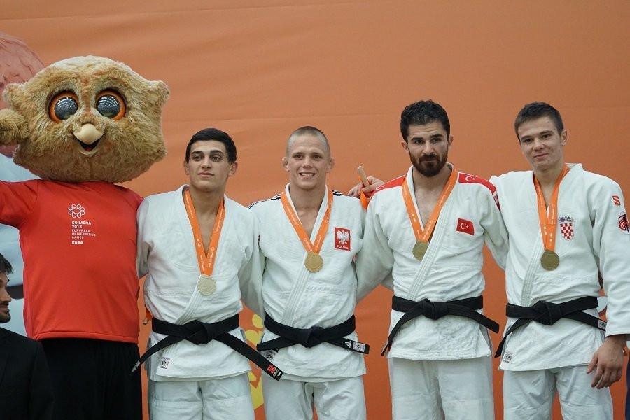 Judo competition draws to a close at European Universities Games in Coimbra