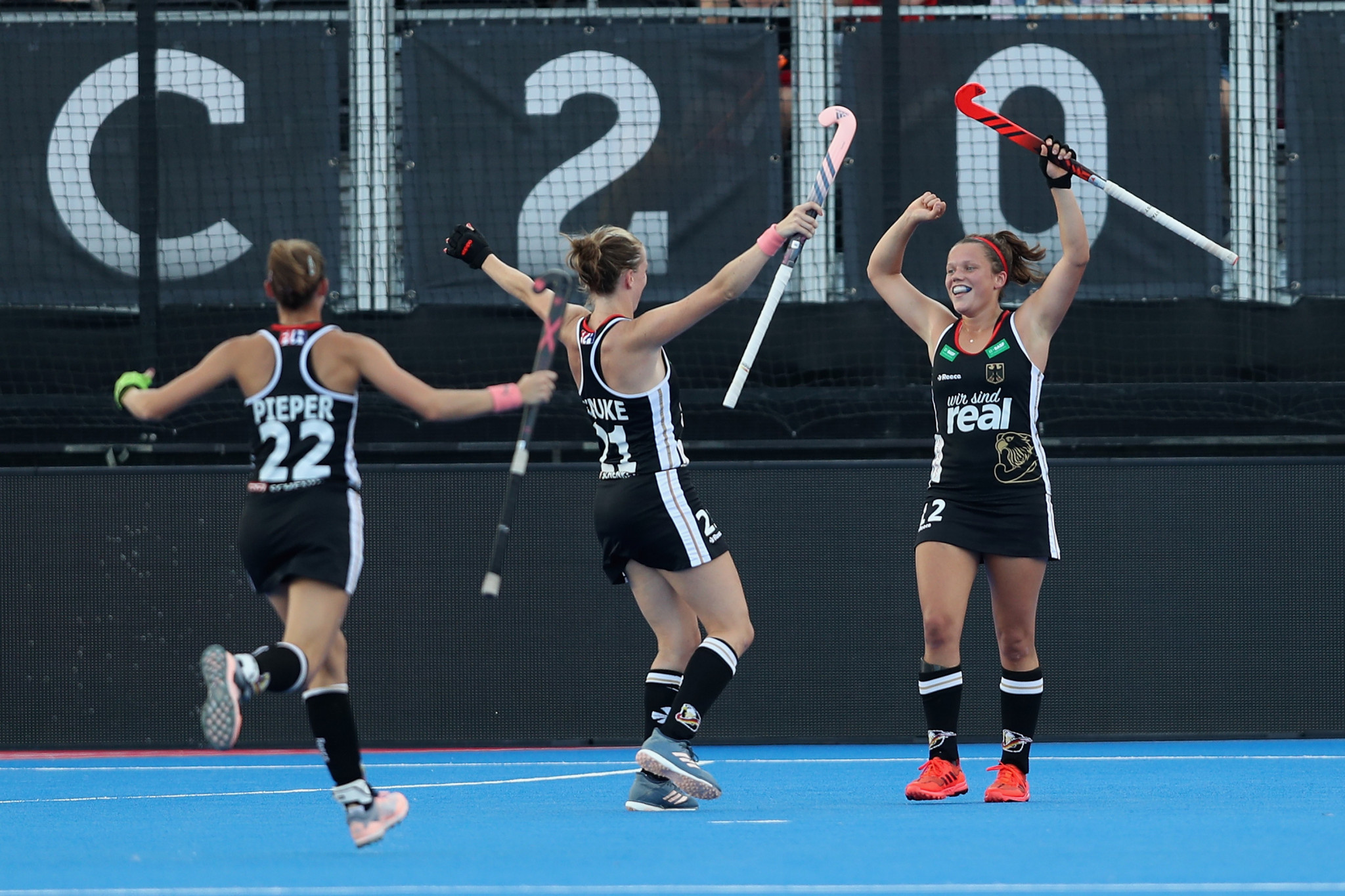 Germany are the only team to have six points from two games after beating Argentina today at the FIH Women's Hockey World Cup ©Getty Images