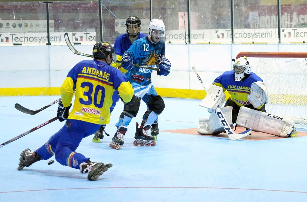 Colombia’s men earn right to meet France in Inline Hockey World