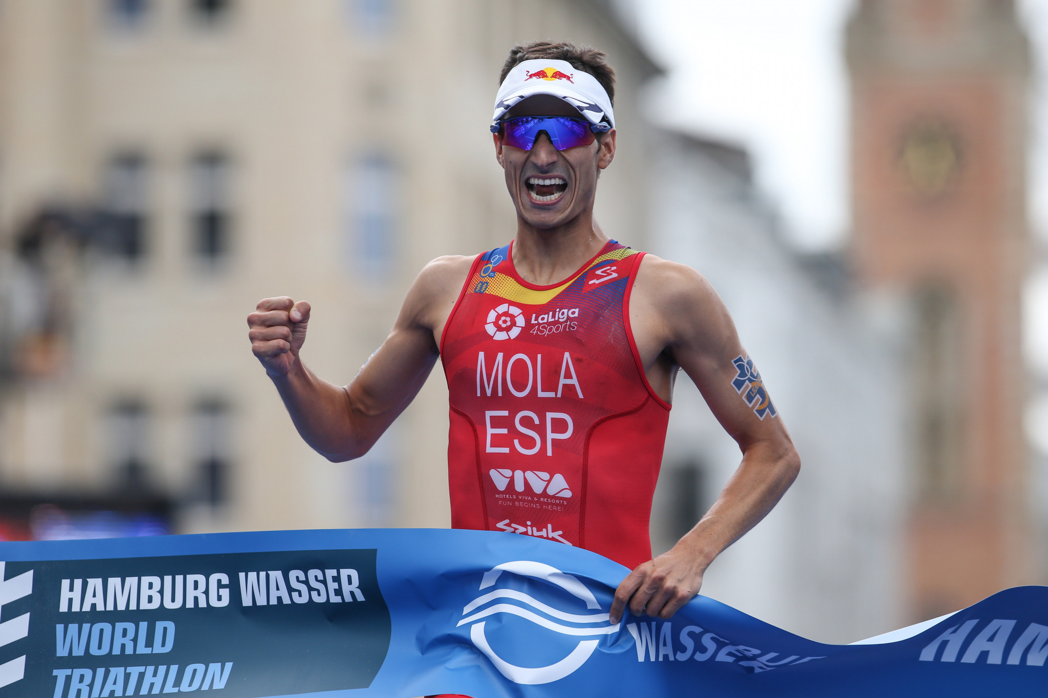 Mario Mola will be looking to continue his fine World Triathlon Series form when the circuit reaches Edmonton tomorrow ©Getty Images