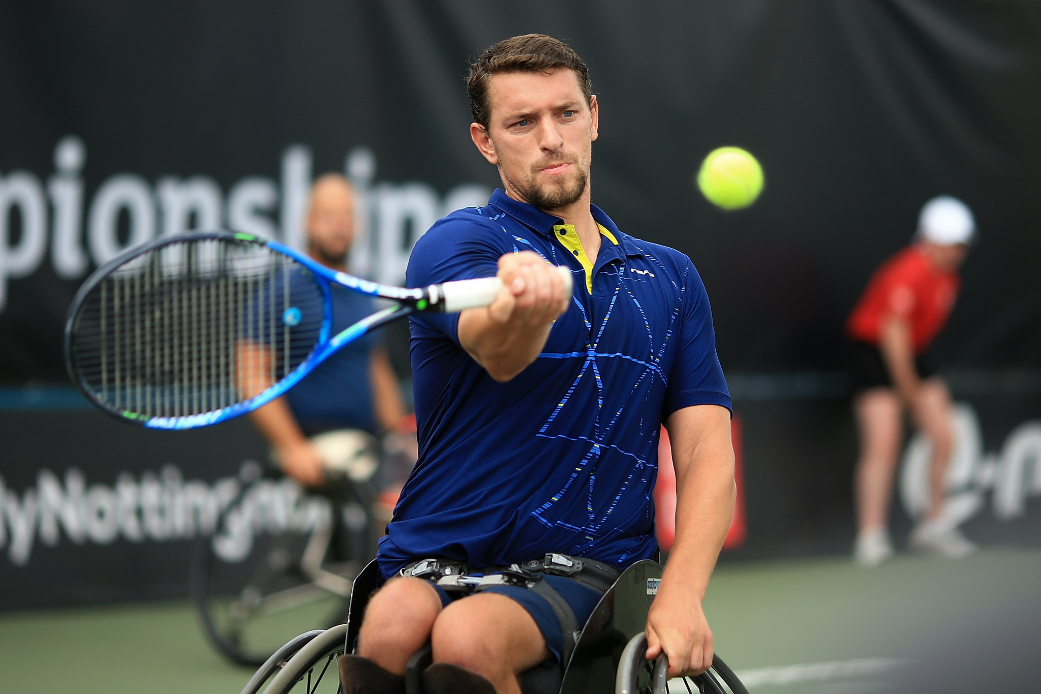 Home favourite through to quarter-finals at Belgian Open Wheelchair Tennis Championships