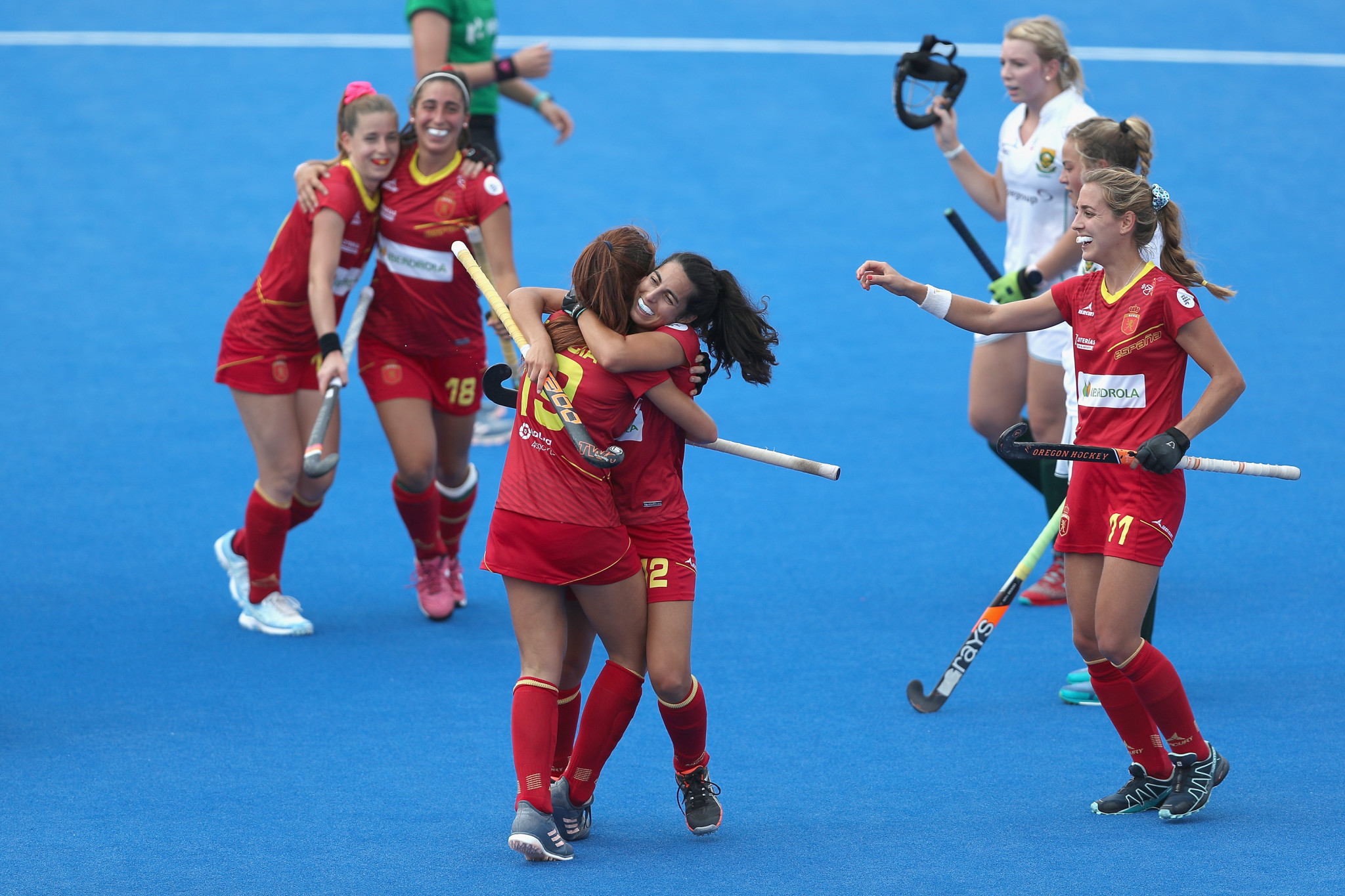 Spain obliterated South Africa 7-1 in the only other match today ©Getty Images
