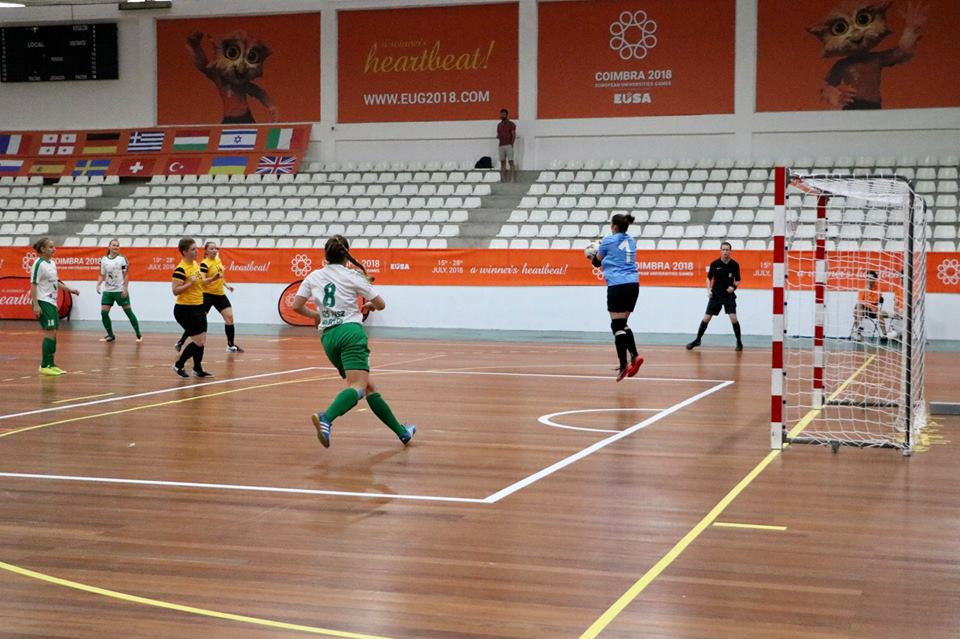 Futsal competition remains ongoing at the Games ©Facebook/EUG Coimbra 2018
