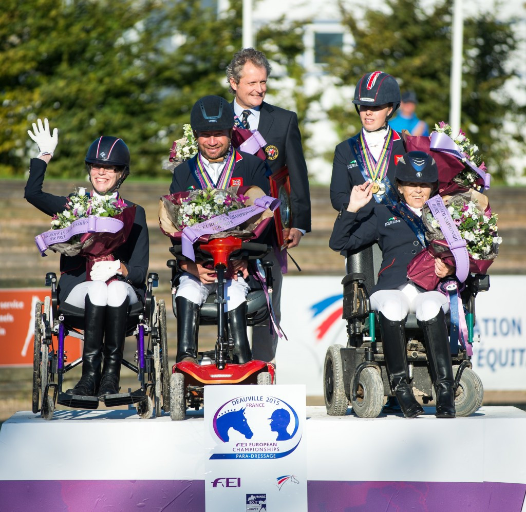Britain retain European Para-equestrian Dressage Championship team title in Deauville