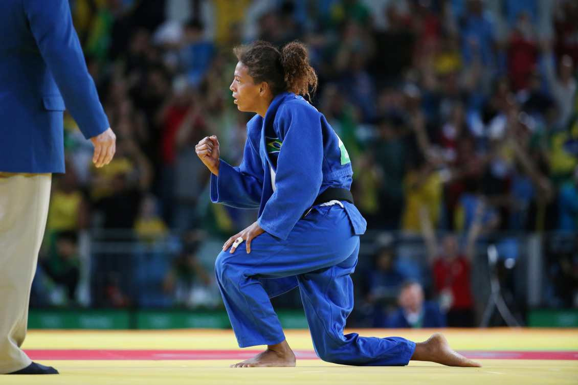 Brazil's Rafaela Silva is among the Olympic champions set to compete at the Zagreb Grand Prix - the second qualifying competition for Tokyo 2020 ©Getty Images