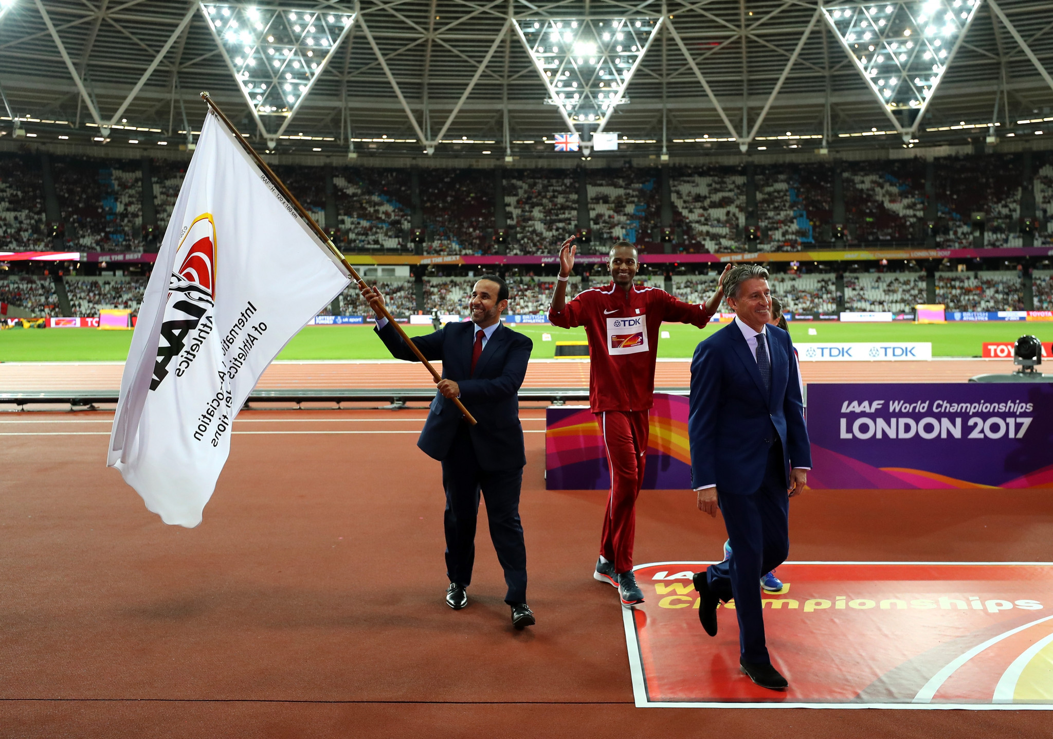 Qatar will host the next IAAF World Athletics Championships next year in Doha ©Getty Images