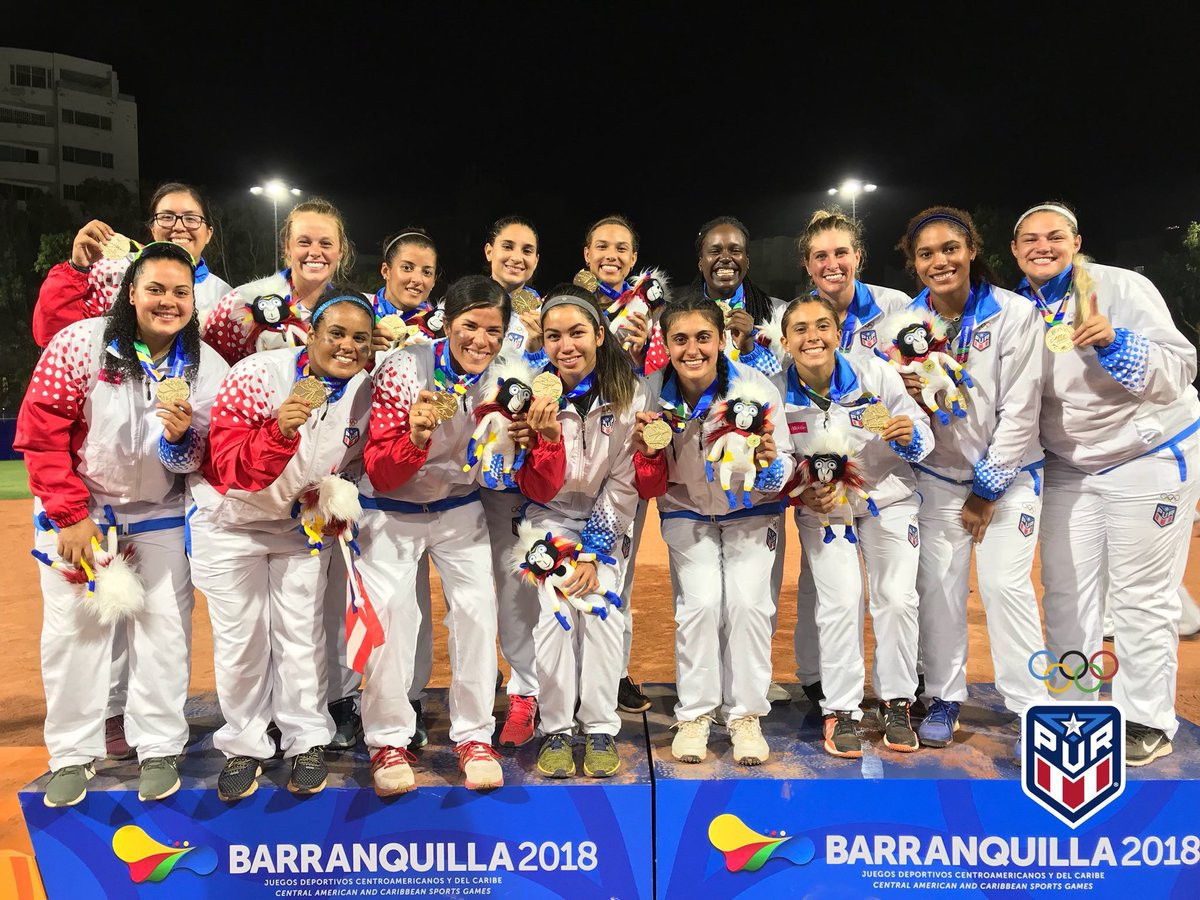 Puerto Rico claimed softball gold with victory over Mexico ©Barranquilla 2018