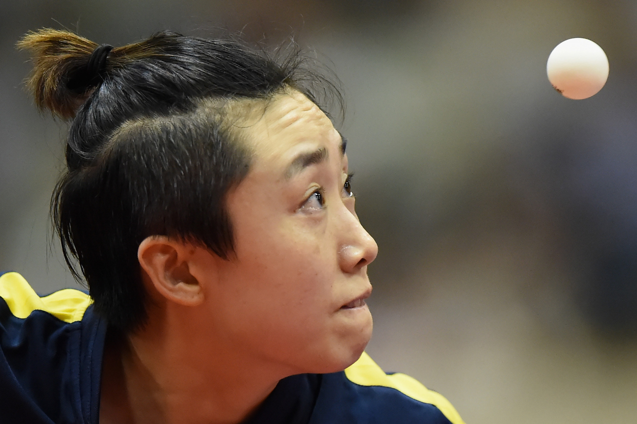 Singapore's Feng Tianwei, the sixth seed, was beaten in the women's singles draw ©Getty Images