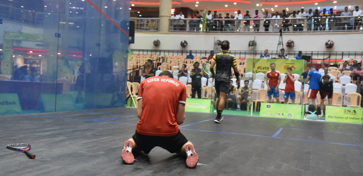 The Czech Republic have made the semi-finals of the team event at the World Junior Squash Championships for the first time ©WSF