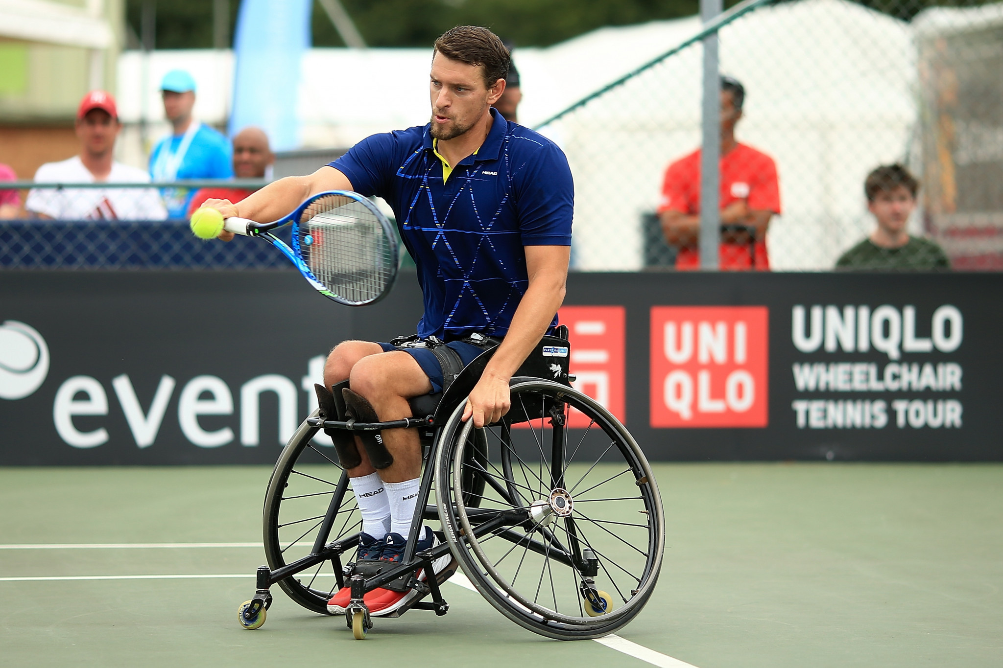 Joachim Gerard is into the semi-finals of the men's singles at the Belgium Open Wheelchair Tennis Championships, a tournament he has never won before ©Getty Images