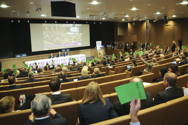 The remuneration proposal was unanimously voted through by the FEI Forum