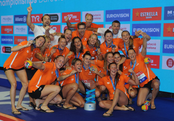 Netherlands match Italian record of five women’s European Water Polo titles 