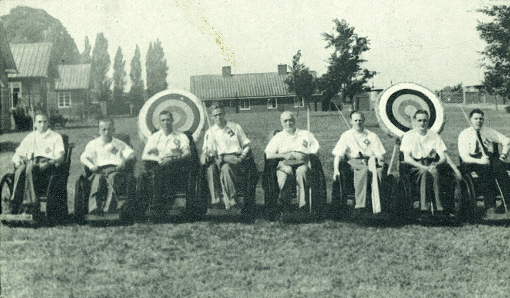 The first Stoke Mandeville Games - the forerunner for the Paralympics - took place at Stoke Mandeville in 1948 and featured 16 competitors recovering from spinal injuries ©WheelPower