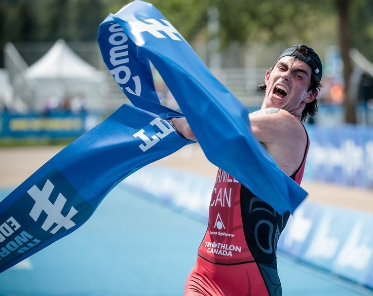 Two Canadian's each claimed a podium finish at the ITU World Para-triathlon event in Edmonton today, with Stefan Daniel winning his race ©ITU