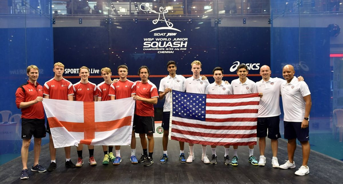 England won the second semi-final against the United States thanks to wins from Nick Wall and James Wyatt ©BWF