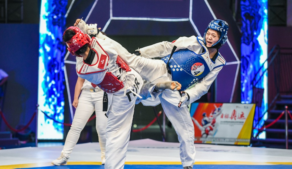 Hosts China have two teams in the women's semi-finals at the World Taekwondo World Cup Team Championships ©World Taekwondo
