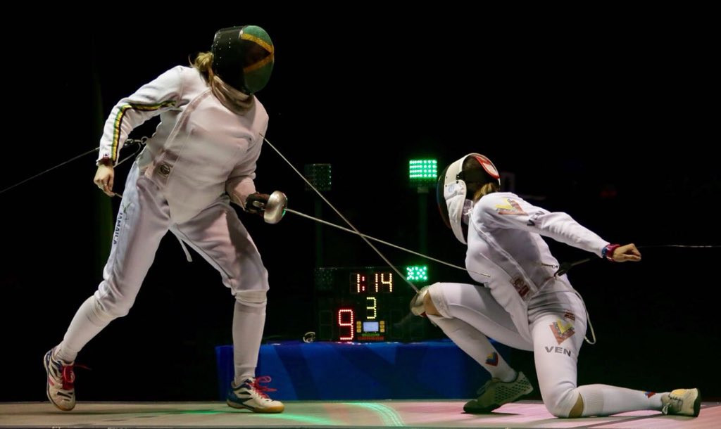 Two gold medals were won in fencing today ©Barranquilla 2018