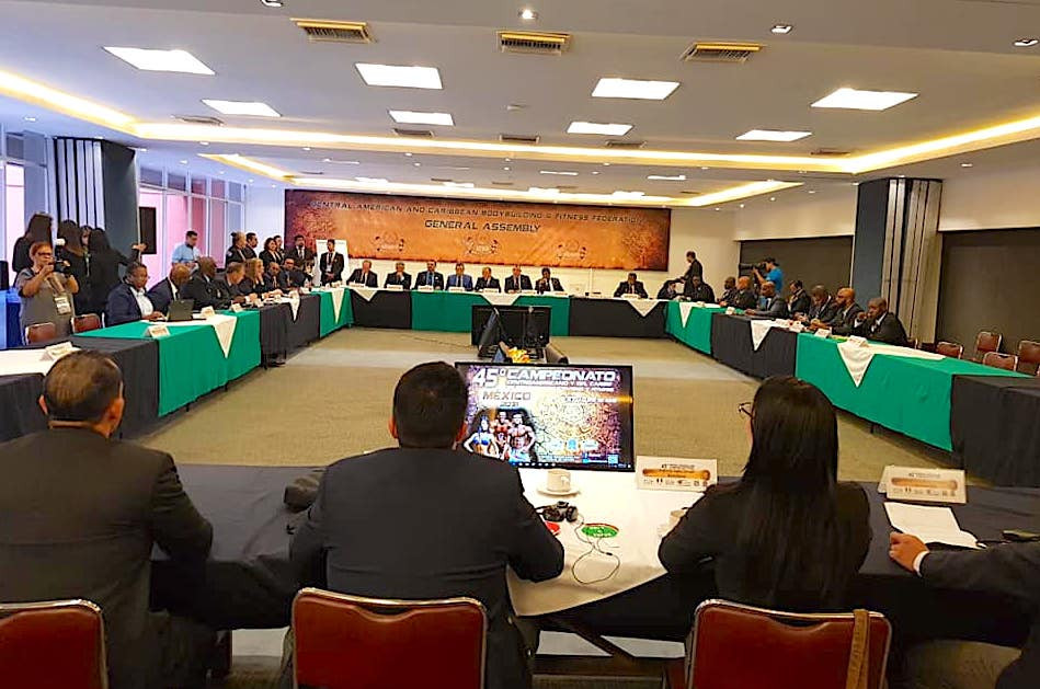 Giovanni Arendzs was re-elected at the CACBBFF General Assembly in Mexico City ©CACBBFF