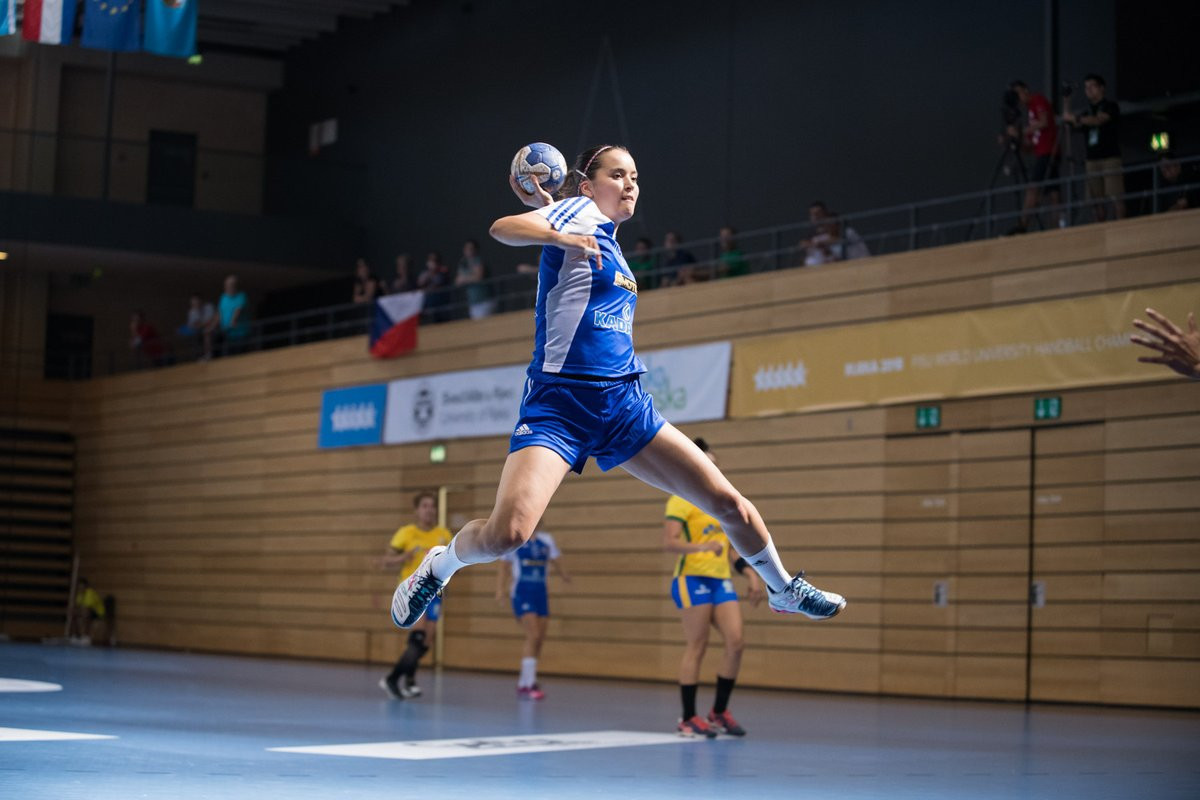 Despite their athleticism, the Czech Republic lost to Brazil today in a thrilling match in the women's competition, 29-28 ©FISU