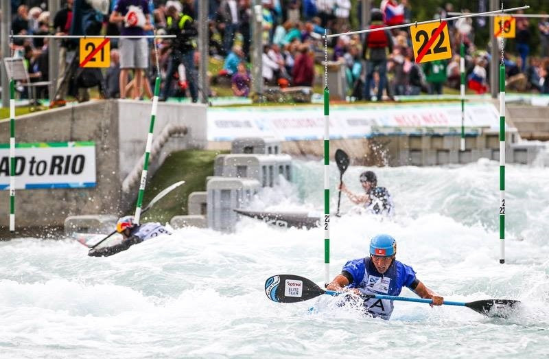 He would also lead his nation to gold in the K1 team event ©ICF