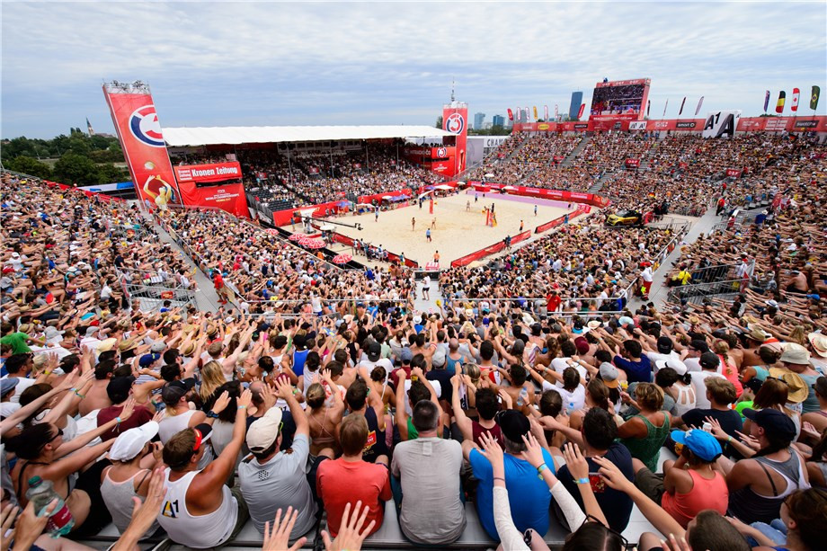 Vienna is ready to host more FIVB Beach Volleyball tomorrow as it stages the final qualifier for the World Tour finals ©FIVB
